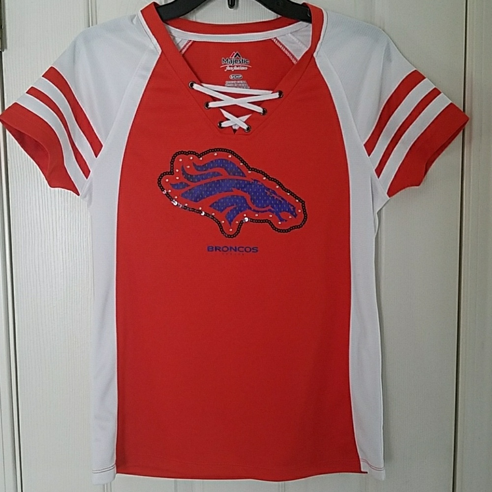 *One Day Only*Denver Broncos ladies jersey shirt